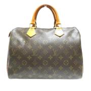 Pre-owned Fabric louis-vuitton-bags Louis Vuitton Vintage , Brown , Da...