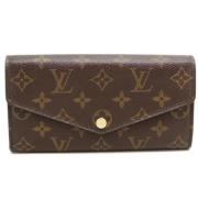 Pre-owned Canvas wallets Louis Vuitton Vintage , Brown , Dames