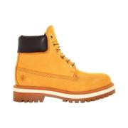 Dames Enkellaarsjes Kristy Stijl Lumberjack , Yellow , Dames