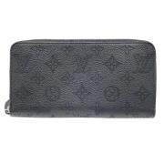 Pre-owned Leather wallets Louis Vuitton Vintage , Black , Dames