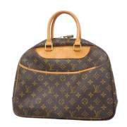 Pre-owned Fabric louis-vuitton-bags Louis Vuitton Vintage , Brown , Da...