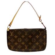 Pre-owned Fabric louis-vuitton-bags Louis Vuitton Vintage , Brown , Da...