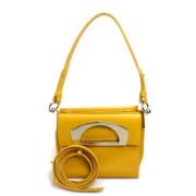 Pre-owned Leather handbags Christian Louboutin Pre-owned , Yellow , Da...