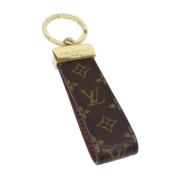 Pre-owned Canvas key-holders Louis Vuitton Vintage , Brown , Unisex