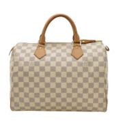 Pre-owned Plastic louis-vuitton-bags Louis Vuitton Vintage , Beige , D...