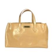 Pre-owned Fabric louis-vuitton-bags Louis Vuitton Vintage , Beige , Da...