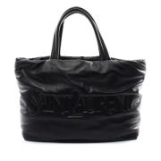 Pre-owned Leather totes Yves Saint Laurent Vintage , Black , Dames