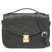 Pre-owned Leather louis-vuitton-bags Louis Vuitton Vintage , Black , D...