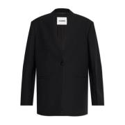 Wollen blazer Jil Sander , Black , Dames