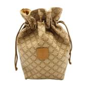 Pre-owned Coated canvas celine-bags Celine Vintage , Beige , Dames