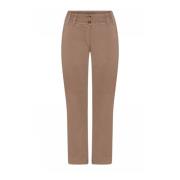 Rechte broek in poederkleur Gustav , Brown , Dames