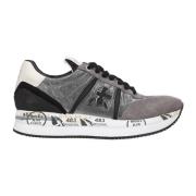 Zilveren Sneakers Stijlvol Ontwerp Premiata , Gray , Dames