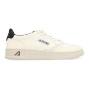 Leren lage sneakers met contrasterende hiel Autry , White , Heren