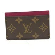 Pre-owned Fabric wallets Louis Vuitton Vintage , Brown , Dames