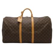 Pre-owned Fabric louis-vuitton-bags Louis Vuitton Vintage , Brown , Da...