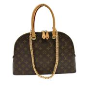 Pre-owned Fabric louis-vuitton-bags Louis Vuitton Vintage , Brown , Da...