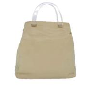 Pre-owned Fabric prada-bags Prada Vintage , Beige , Dames