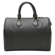 Pre-owned Leather louis-vuitton-bags Louis Vuitton Vintage , Black , D...