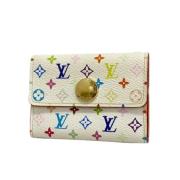 Pre-owned Fabric wallets Louis Vuitton Vintage , Beige , Dames