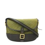 Pre-owned Canvas louis-vuitton-bags Louis Vuitton Vintage , Green , Da...