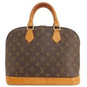 Pre-owned Canvas louis-vuitton-bags Louis Vuitton Vintage , Brown , Da...