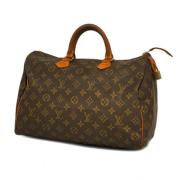 Pre-owned Canvas louis-vuitton-bags Louis Vuitton Vintage , Brown , Da...