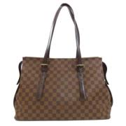 Pre-owned Canvas louis-vuitton-bags Louis Vuitton Vintage , Brown , Da...