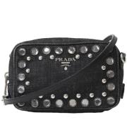 Pre-owned Cotton prada-bags Prada Vintage , Black , Dames