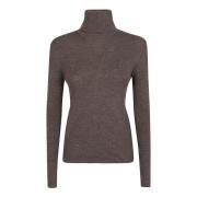 Bruine Sweater Aw24 Damesmode P.a.r.o.s.h. , Brown , Dames