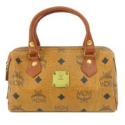 Pre-owned Canvas handbags MCM Pre-owned , Brown , Dames