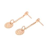 Pre-owned Rose Gold earrings Hermès Vintage , Yellow , Dames