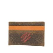 Pre-owned Canvas wallets Louis Vuitton Vintage , Brown , Dames