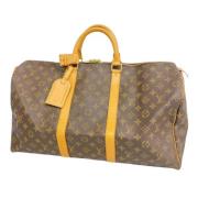 Pre-owned Canvas travel-bags Louis Vuitton Vintage , Brown , Dames