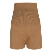 Bruine Flared Broek Max Mara , Brown , Dames