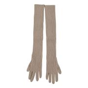 Luxe wollen handschoenen voor vrouwen Dries Van Noten , Beige , Dames