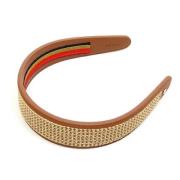 Pre-owned Leather hair-accessories Hermès Vintage , Brown , Dames