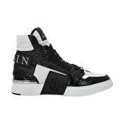 Stijlvolle Herensneakers Philipp Plein , Black , Heren