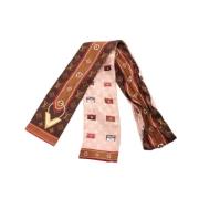 Pre-owned Silk scarves Louis Vuitton Vintage , Multicolor , Dames