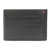 Pre-owned Leather wallets Bally Pre-owned , Black , Dames