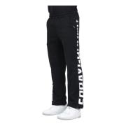 Zwarte Sportieve Rits Sweatpants Sprayground , Black , Heren