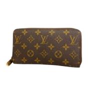 Pre-owned Canvas wallets Louis Vuitton Vintage , Brown , Dames