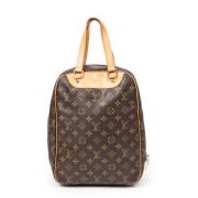 Pre-owned Coated canvas handbags Louis Vuitton Vintage , Brown , Dames