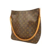 Pre-owned Fabric louis-vuitton-bags Louis Vuitton Vintage , Brown , Da...