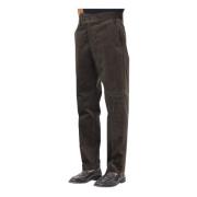 Bruine Corduroy Herenbroek Selected Homme , Brown , Heren