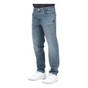 Slim Fit Blauwe Denim Jeans Selected Homme , Blue , Heren