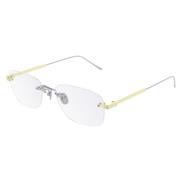 Stijlvolle zonnebril voor modefanaten Cartier , Yellow , Unisex