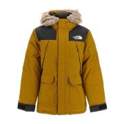 Waterdichte Gewatteerde Parka met Nepbont The North Face , Green , Her...