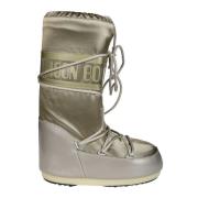 Iconische Glance Winterlaarzen Moon Boot , Yellow , Dames