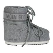 Lage Vilt Icon Laars Moon Boot , Gray , Dames