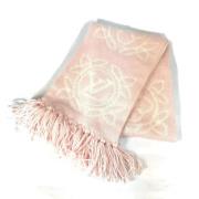 Pre-owned Wool scarves Louis Vuitton Vintage , Pink , Dames